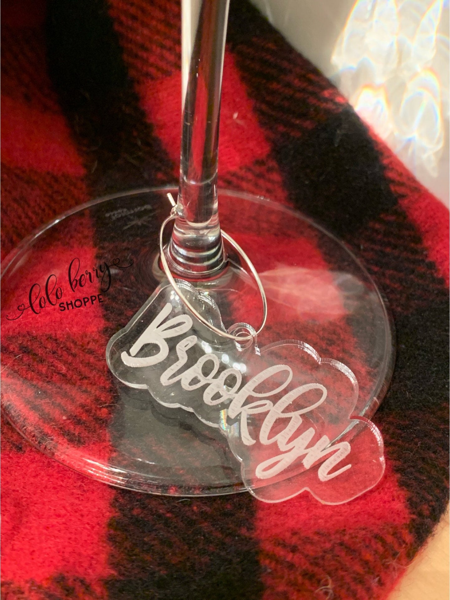 I love NYC, wine charms, wine tags, glass charms, personal gifts, gift box, New York City,