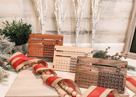 Perpetual Calendar, Annual Calendar, word of intention calendar