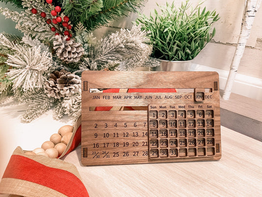 Perpetual Calendar, Annual Calendar, word of intention calendar