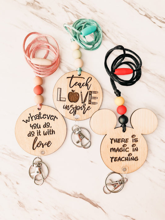 Teacher Lanyards, Id holder, ID lanyard