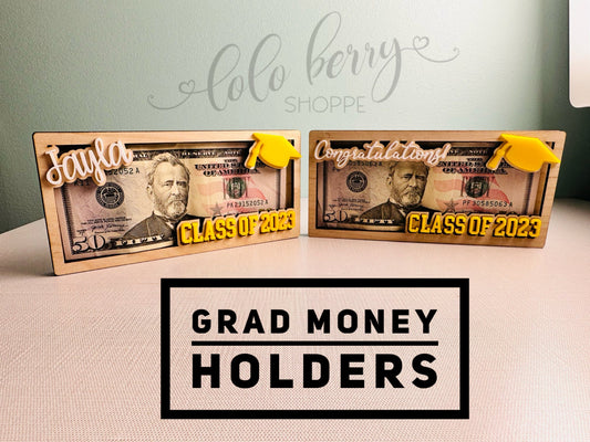Money holder gift, Graduation gift, Grad gifts, Graduation money holder, Grad money holder