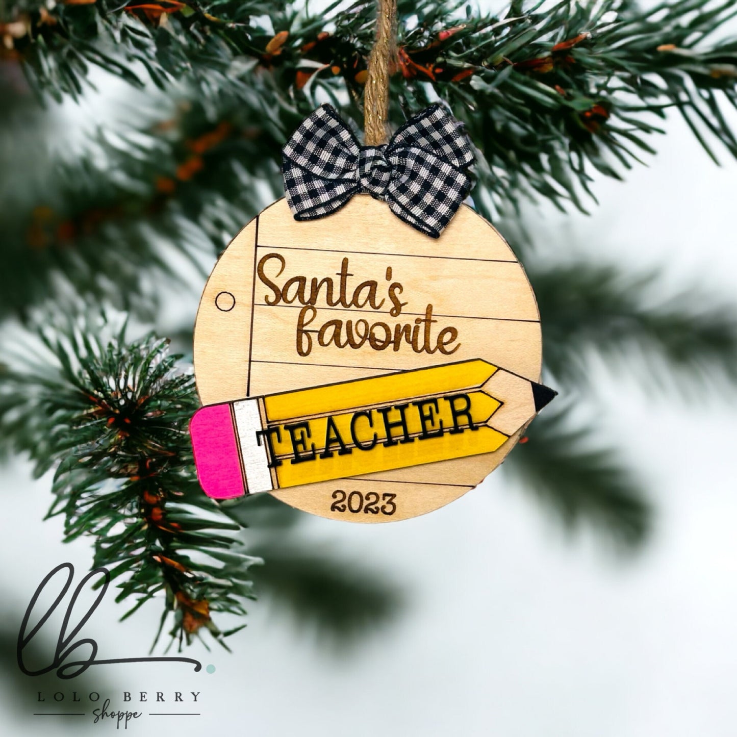 Teacher Ornaments, Teacher gifts, Teacher Holiday Ornament, Class Gifts